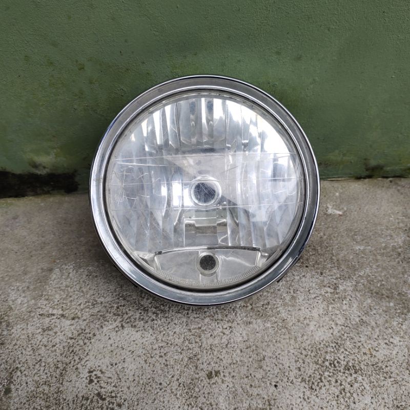 lampu depan Honda Tiger Revo lampu bulat original copotan