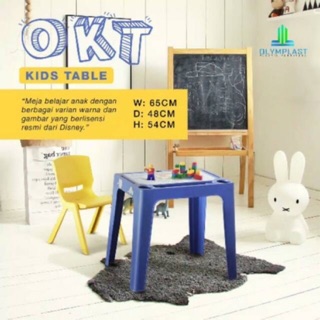1 Set MEJA BELAJAR ANAK OLYMPLAST OKT dan Kursi ok 305 1 Set MEJA BELAJAR ANAK OLYMPLAST OKT dan Kursi ok 305