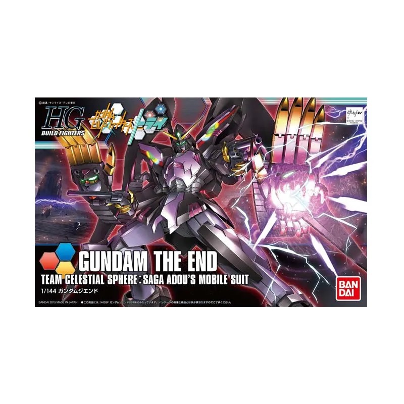 Bandai gunpla HG 1/144 HGBF High Grade Gundam The End