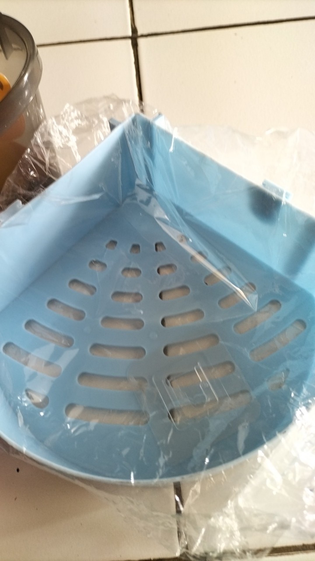 Rak Sudut Kamar Mandi - Rak Sudut Tempel Triangle