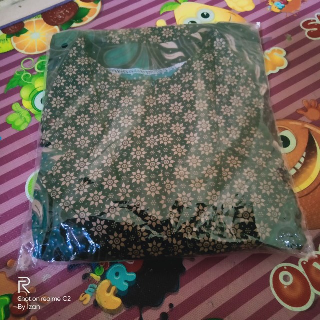 Bisa Pisah Couple Keluarga/batik Couple Keluarga Sarimbit Family Standar & Jumbo // Jazy Puser Ijo