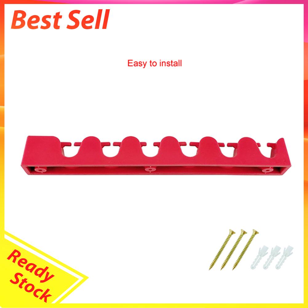 Rak Stand Display Holder Joran Pancing 6 Lubang Untuk Dinding