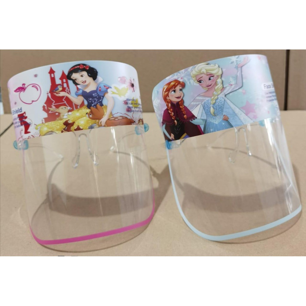 FaceShield Kacamata Anak Karakter Import Motif Cewe & Cowo