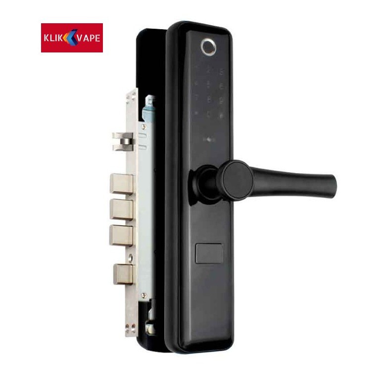 Smart Door Lock With Fingerprint H9200 - BLACK [RIGHT] KlikVape Bandung