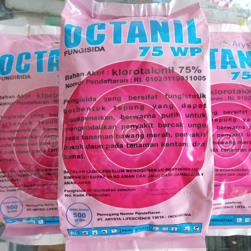 OCTANIL 75WP 500 Gram Fungisida Kontak Klorotalonil