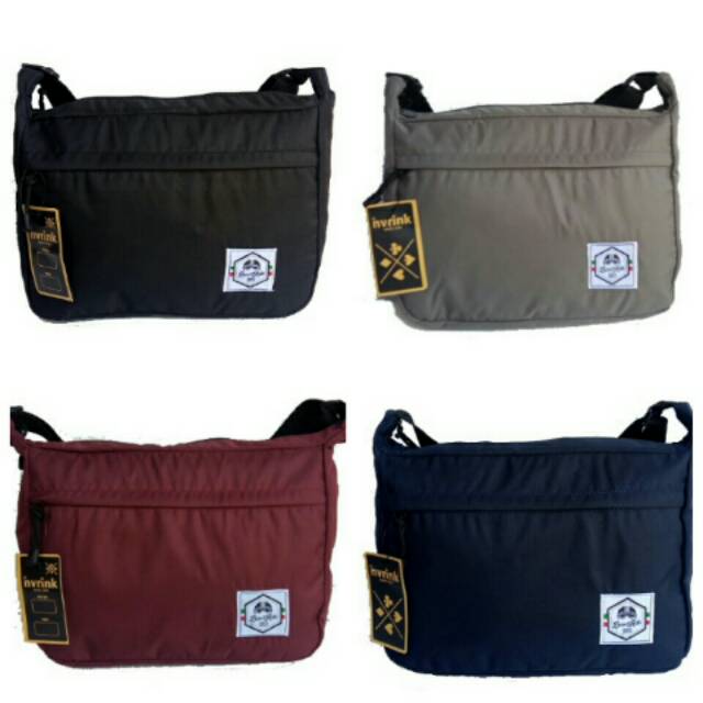 Jual tas slingbag sling bag selempang pria parasut Born to ride