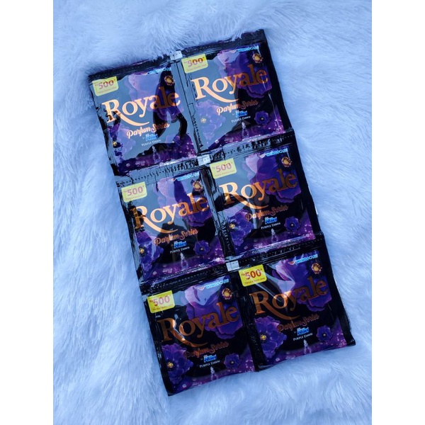 Royale pewangi pakaian ungu 48 sachet