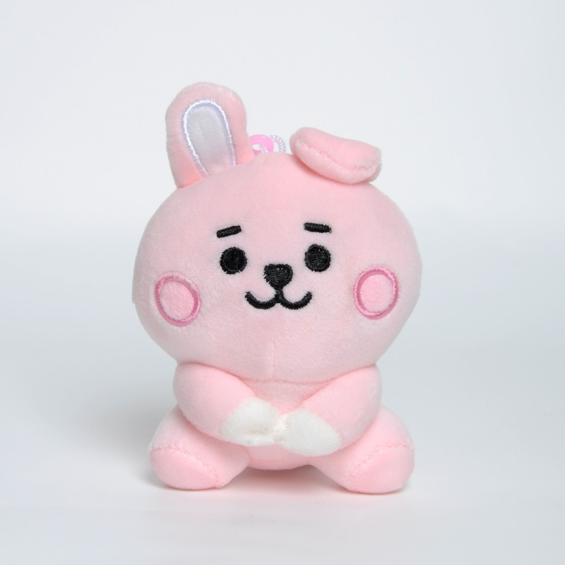 Gantungan Kunci Desain Kartun Kpop Bahan Plush Charms