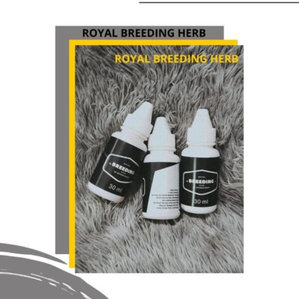 Royal Breeding Herb Obat Vitamin Hormon Pemijahan Ikan Cupang Hias Ori