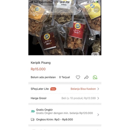 

pisang keripik piksang BUY2GET1