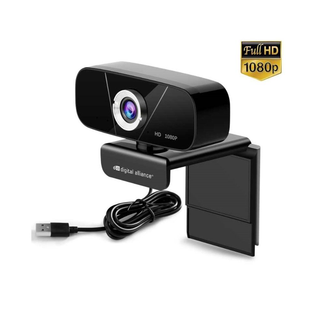 Webcam Digital Alliance MyCam HD 1080P Manual Focus Streaming Wide Angle