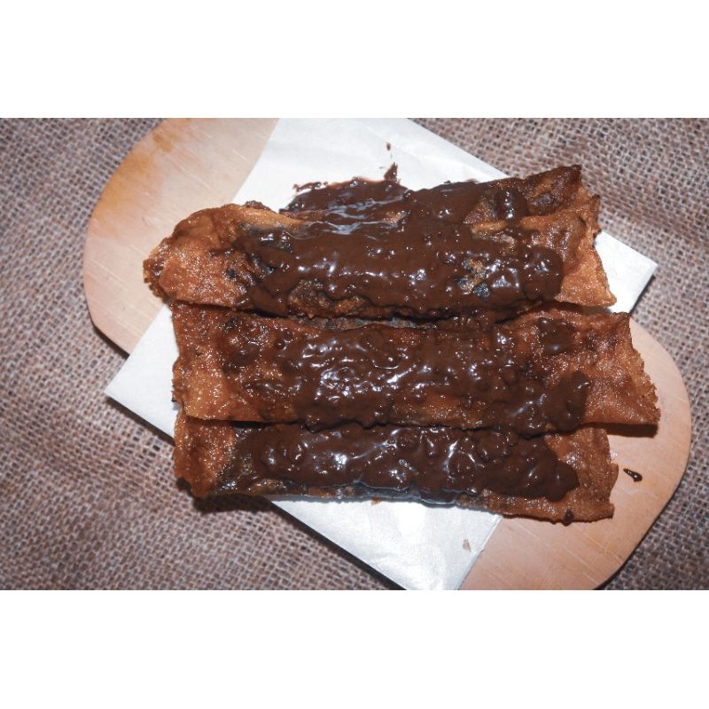 

Pisang Karamel Toping Choco Crunchy