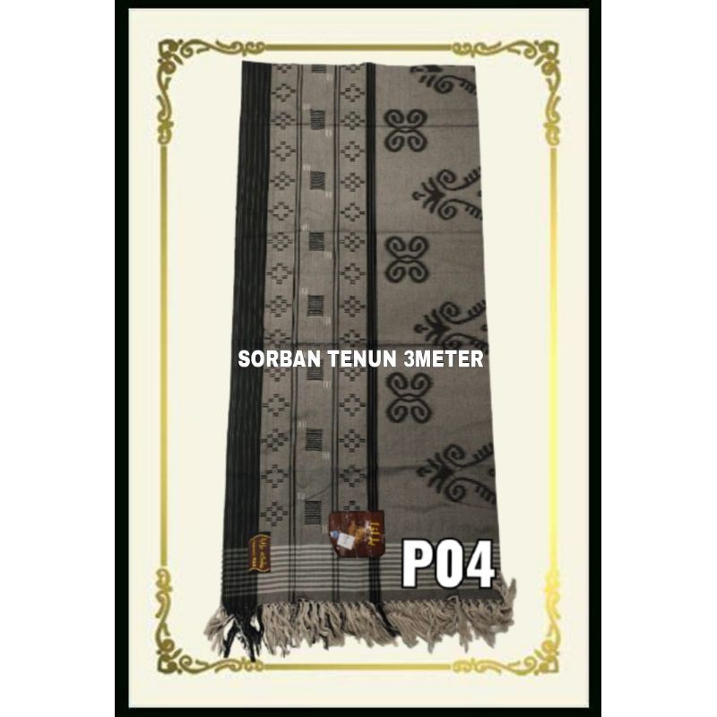 SORBAN TENUN BAHAN TEBAL PANJANG 3 METER