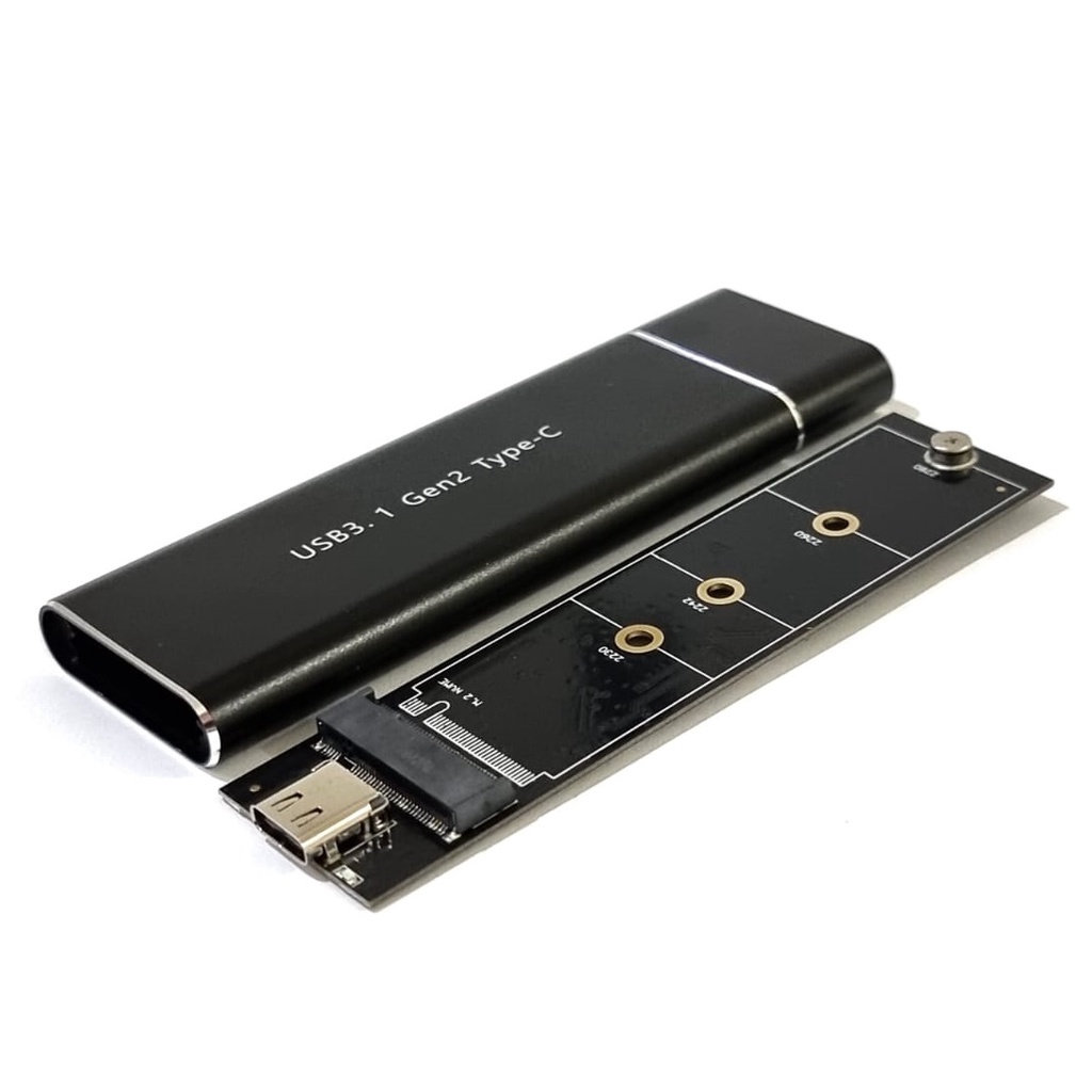 Casing SSD M2 NVME USB Type C to Type C High Speed SSD Case Enclosure