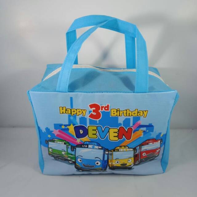

Tas souvenir ultah model resleting tidur uk P27 L10 T21