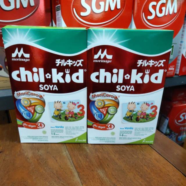 Morinaga Chil Kid Soya 600 gr Moricare Prodigies - Susu Pertumbuhan Anak Alergi Susu Sapi