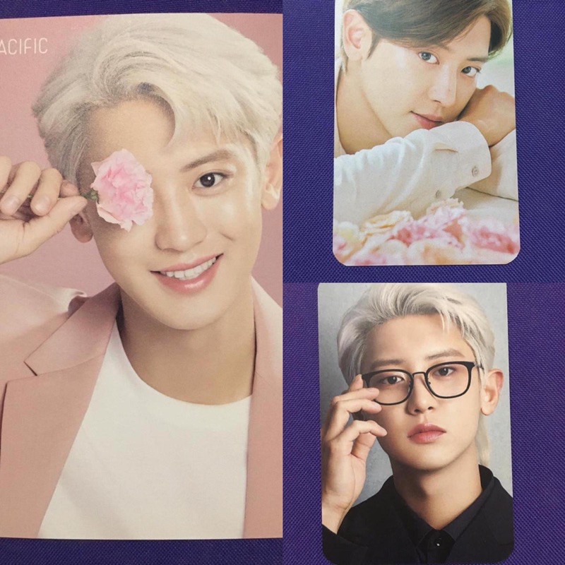 Photocard  postcard chanyeol nacific