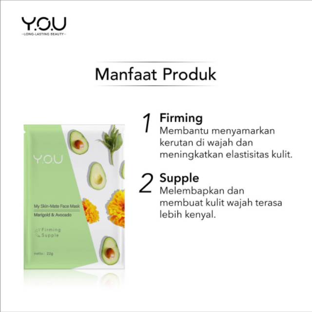 Y.O.U My Skin - Mate Face Mask - YOU