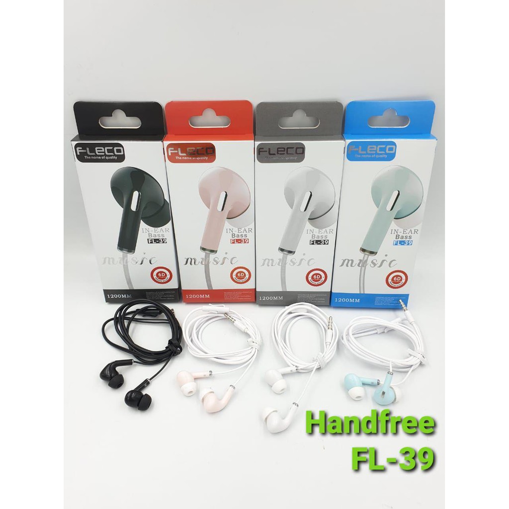 HANDSFREE FLECO FL38 / FL39 SUPER BASS MUSIC EARPHONE