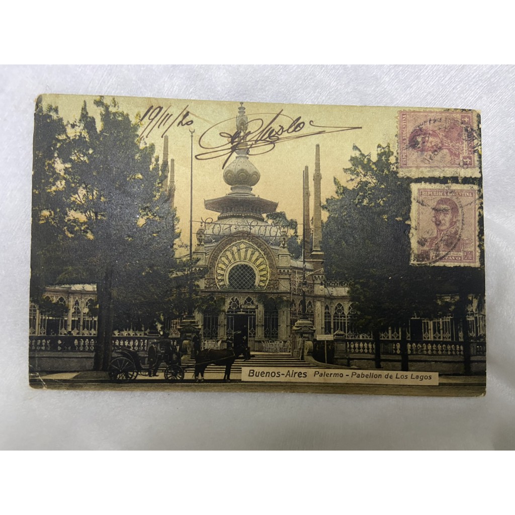 

Kartu pos lama tahun 1920 Republica Argentina