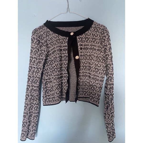 cardigan crop preloved