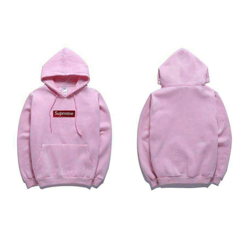 Dijual supreme hodie pink Murah