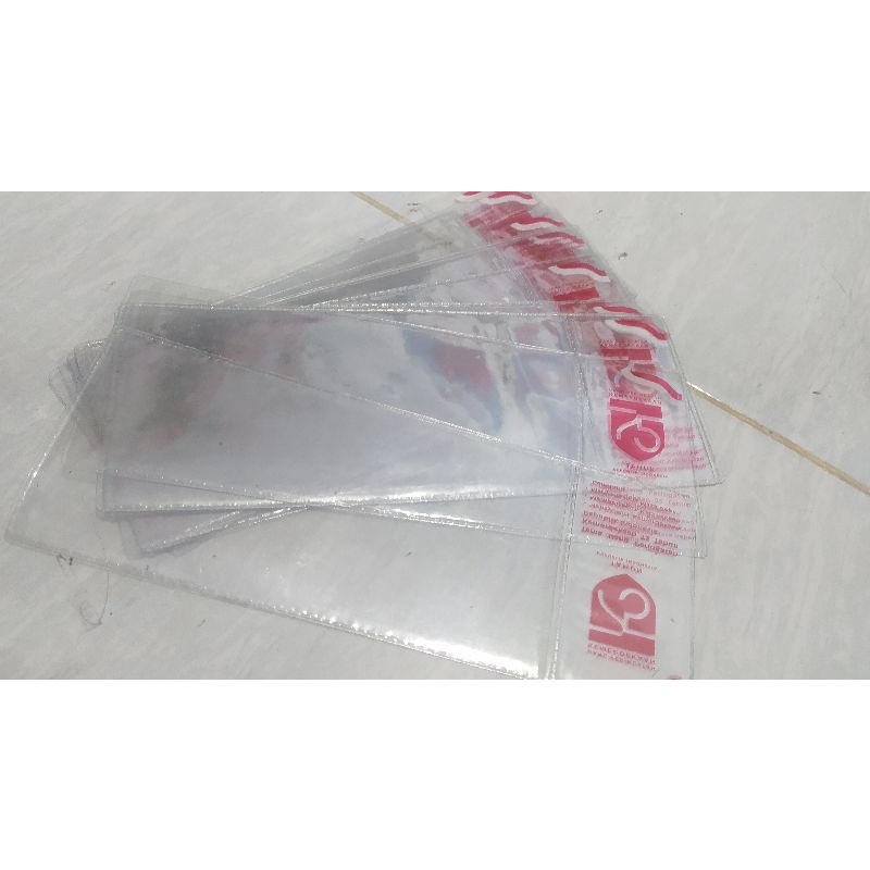 plastik untuk uang 75k kemerdekaan