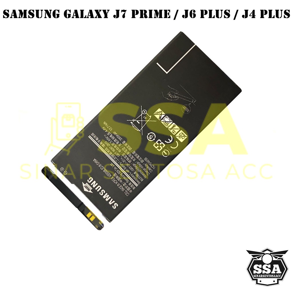 Baterai Original OEM Samsung Galaxy J7 Prime J6 Plus J4 Plus J6+ J4+ J7Prime EB-BG610ABE G610 HP Ori Battery Batrai Batre Batu Batere GARANSI AWET MURAH