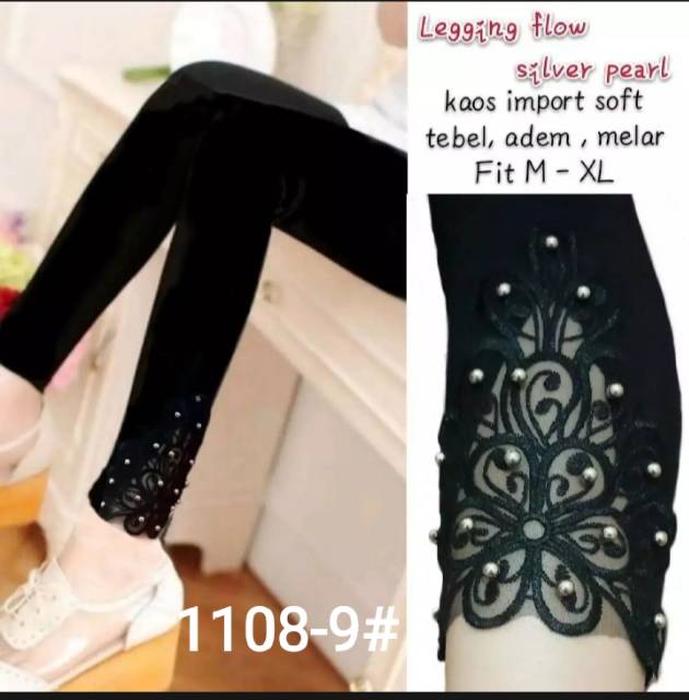 NEW LEGGING MUTIARA  KAKI / LEGGING RENDA / LEGGING IMPORT MURAH