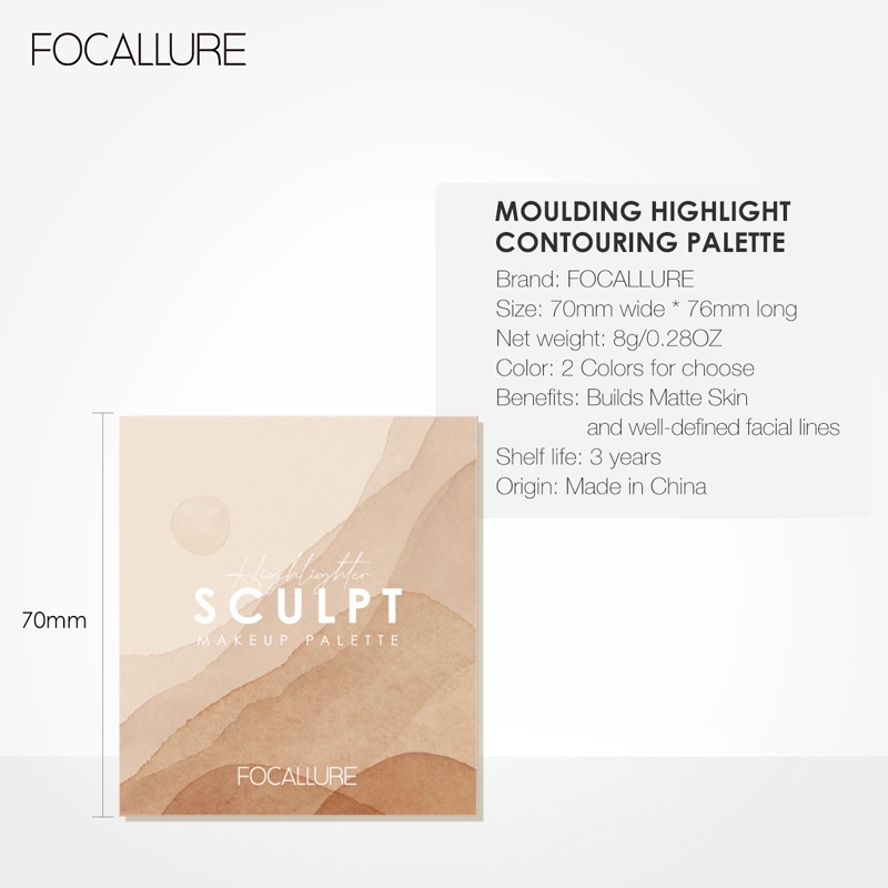 Focallure Moulding Contour And Highlighter Focallure Contour Focallure Highlighter Focallure Highlighter Contour Focallure