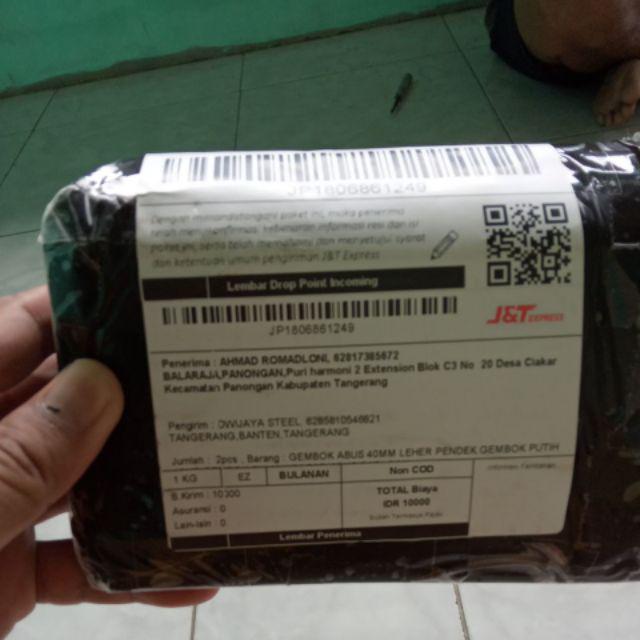 Gembok Abus 40mm Leher Pendek Gembok Putih Abus Gembok Rumah Pagar Abus Padlock