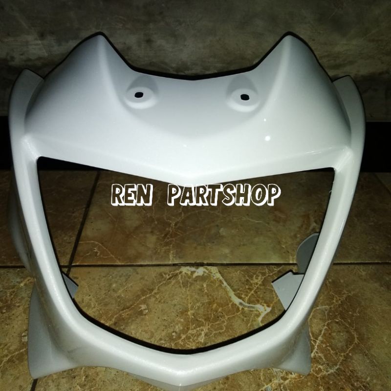 Barong Batok Cover lampu Kawasaki Ninja R putih Original