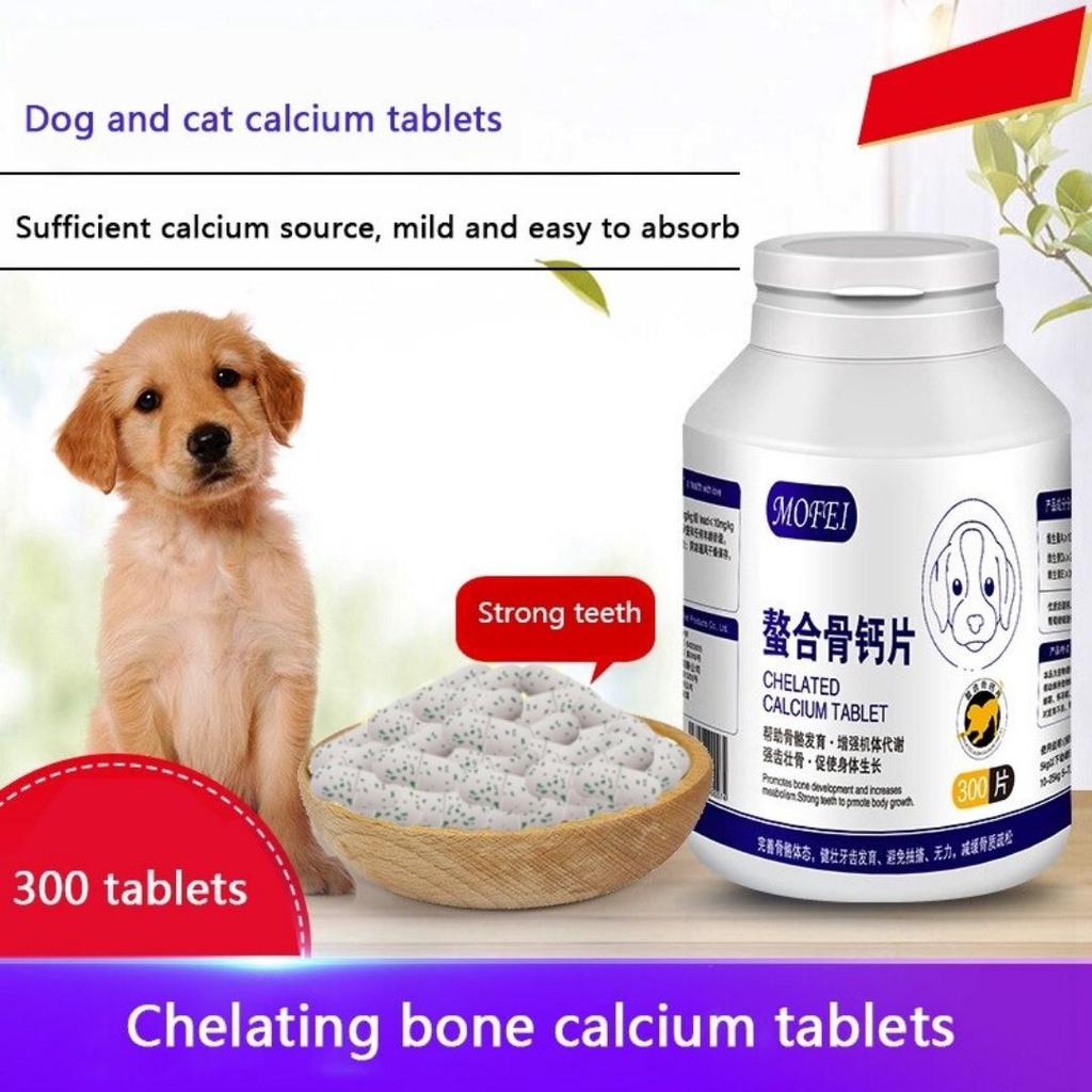 Vitamin Tulang Calcium Phosporus Anjing Kucing FEZONE