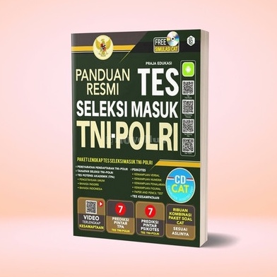 Jual Buku Panduan Resmi Seleksi Tes Mauk TNI-POLRI BEST SELLER (FREE ...