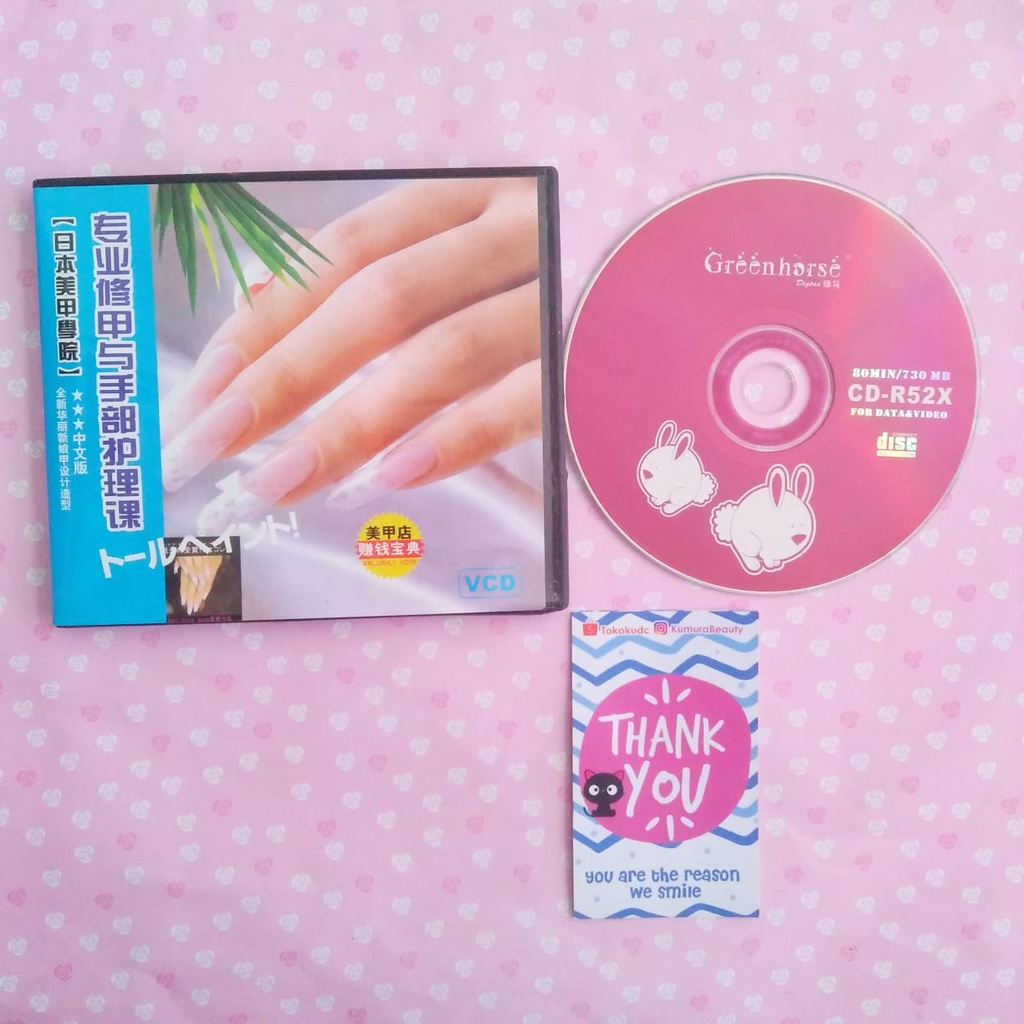 NAIL ART CD / TUTORIAL NAIL ART