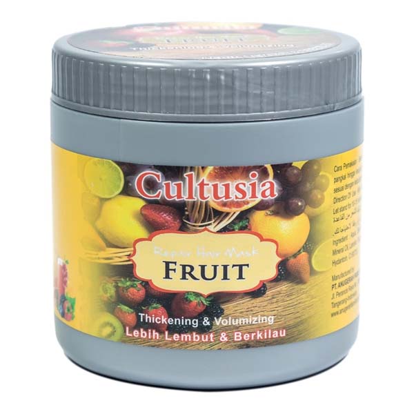 CULTUSIA Repair Hair Mask | Masker Rambut 500GR | 500ml | Chocolate | Olive Oil | Fruit | Coklat | Buah_Cerianti