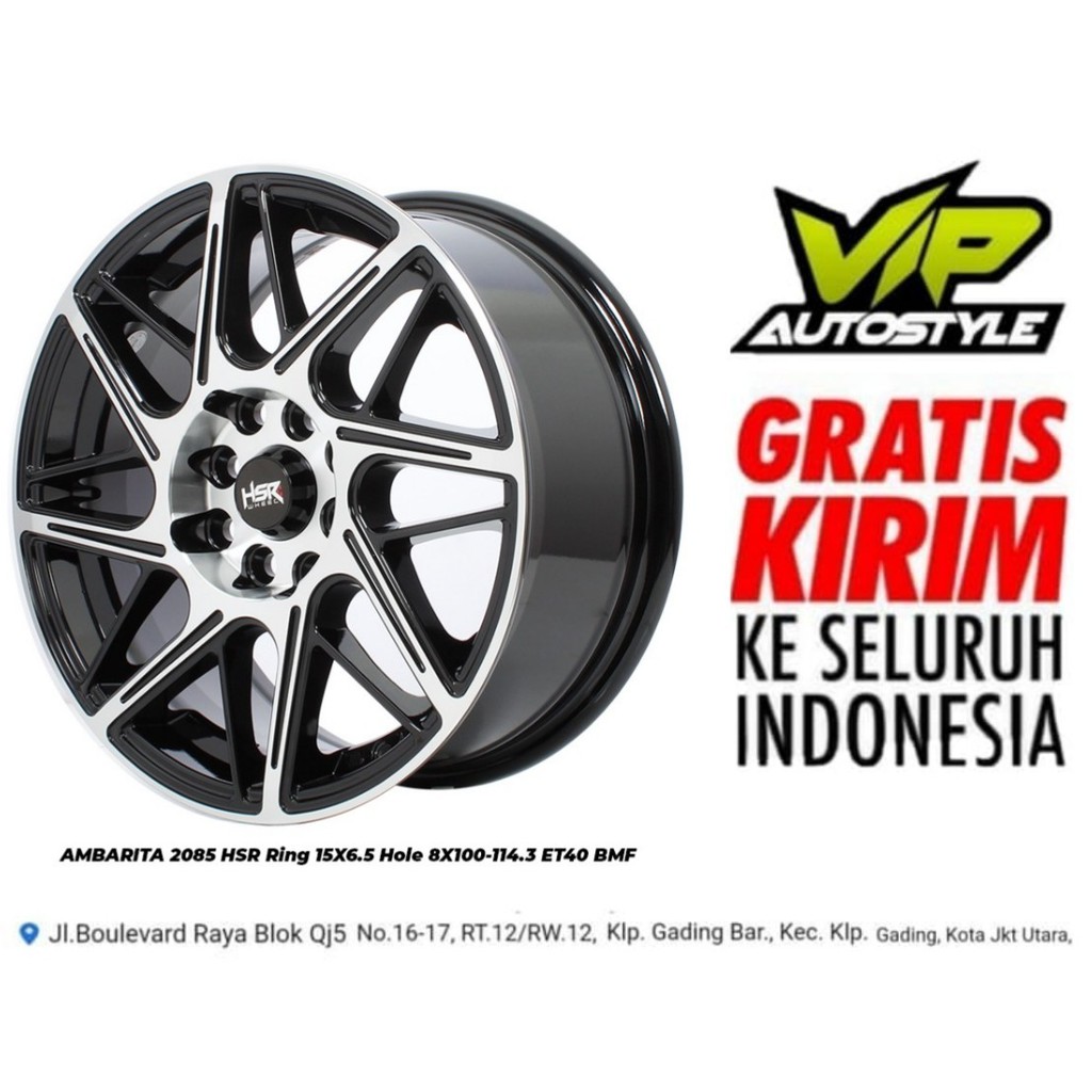  Velg  Racing Murah Ring  15  untuk mobil  avanza xenia brio 