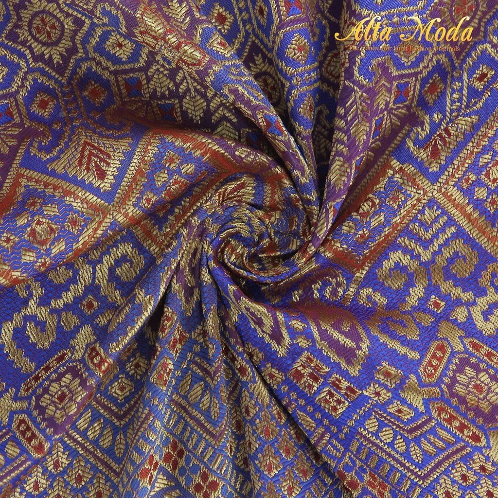 

Alta Moda Songket Motif Palembang Ungu Muda Mix Benang Gold (1M)