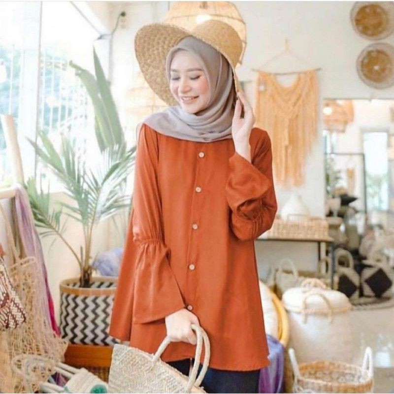 BLOUSE ZOYA kancing