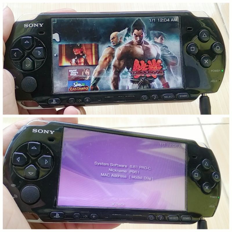 Mainan Console Playstation Portable / Konsol PSP 3006 Bekas Normal