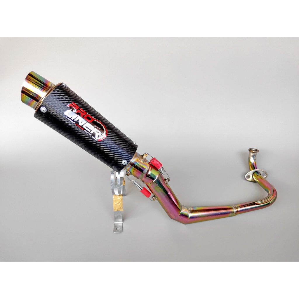 Knalpot Racing PROLINER KARBON BUNGLON BEAT SCOOPY MIO J M3 XEON SOUL GT VARIO FINO SPIN NEX 110 125