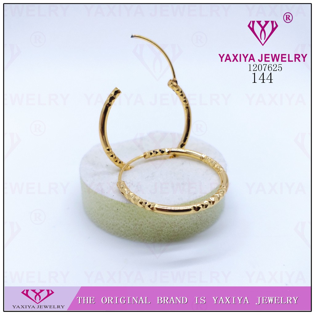 

Anting Emas Motif Gipsy Perhiasan Lapis Emas 18K Yaxiya Jewelry 144