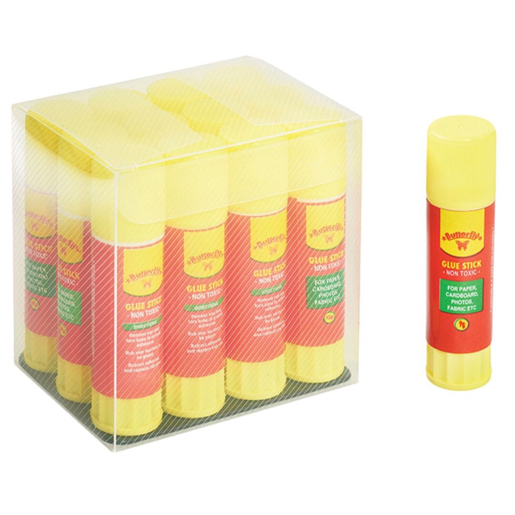 

Lem glue stick buterfly satuan