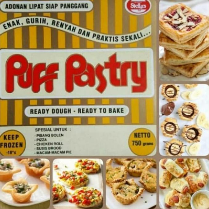 

paling diminati] stella puff pastry 750 gram