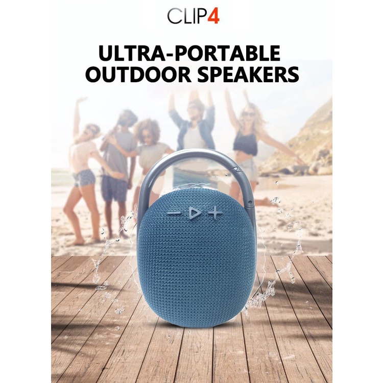 Speaker Bluetooth DOGS CLIP 4+ Ultra HiFi 3D Wireless Portable IPX7