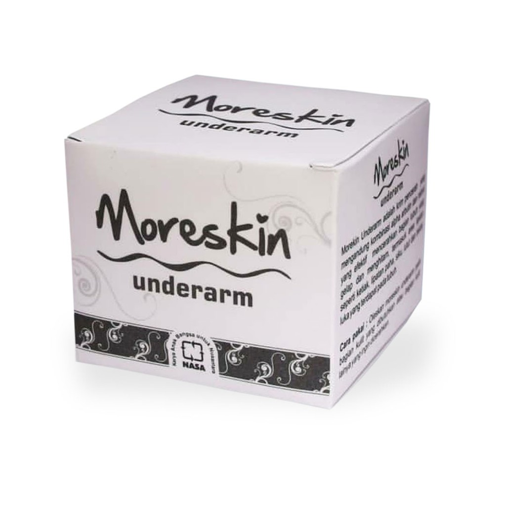 Moreskin Underarm Pemutih ketiak Pemutih Lutut Bekas Luka Memutihkan Kulit Gelap