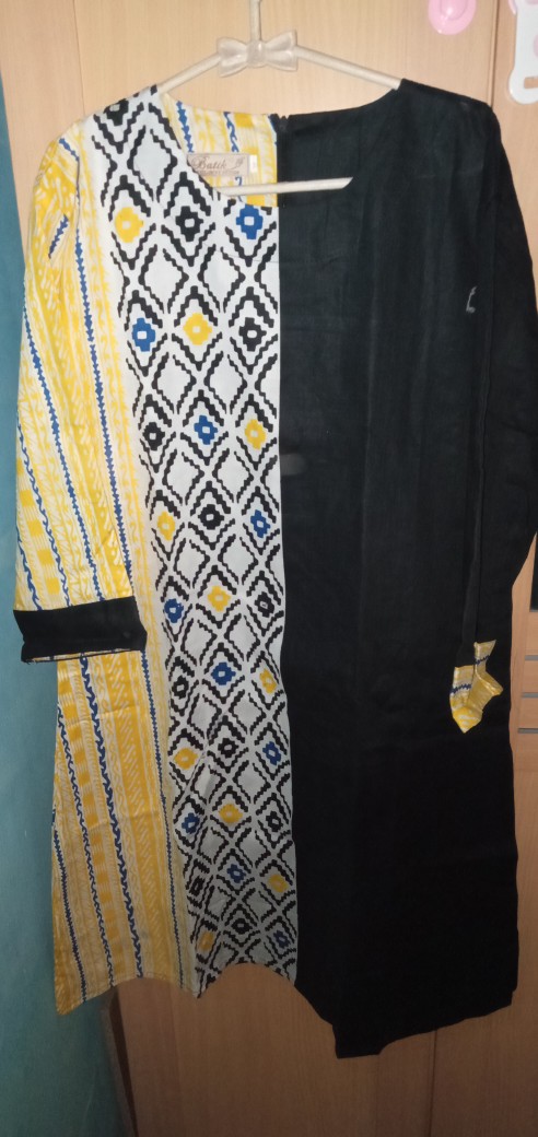 Terlaris Serut Genes Jelita Tunic Navbor Yelbor Whitbor Creambor Tunik Batik Modern Hrb030 Dolbi Dob