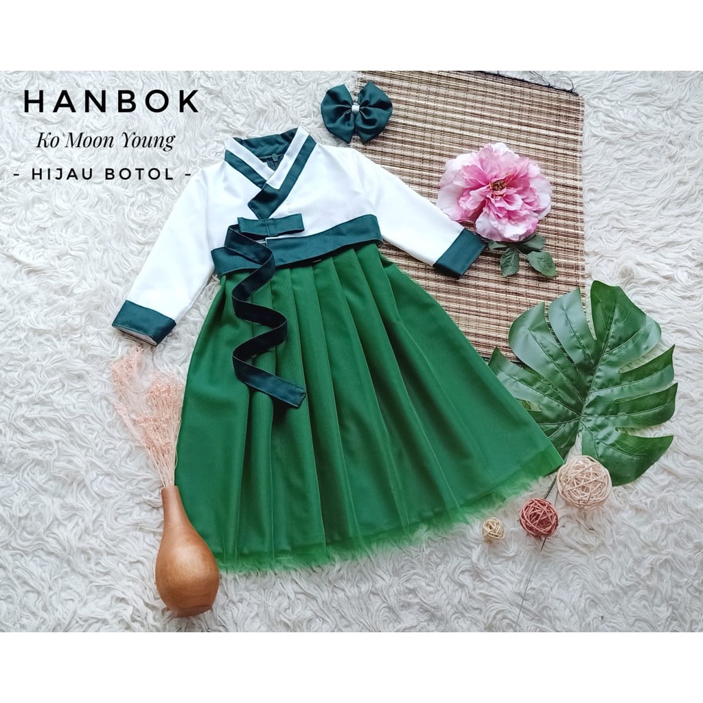 Hanbok Ko Moon Young Anak Unik/Hanbok korea anak dan dewasa/baju adat korea/baju adat jepang