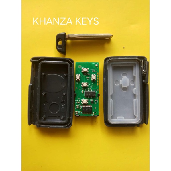 Kunci remote smart key Toyota Alphard dan Vallfire 5 tombol