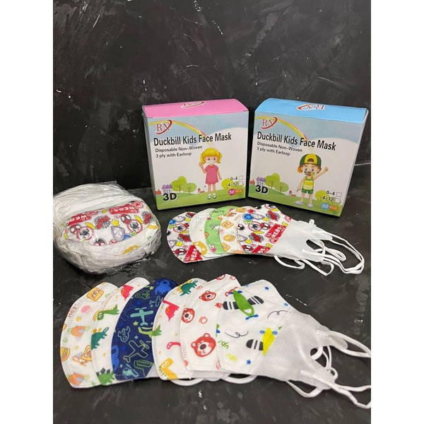 masker DUCKBILL anak TK SD DB DUCKBIL